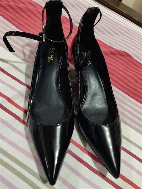 michael kors lisa patent leather pump